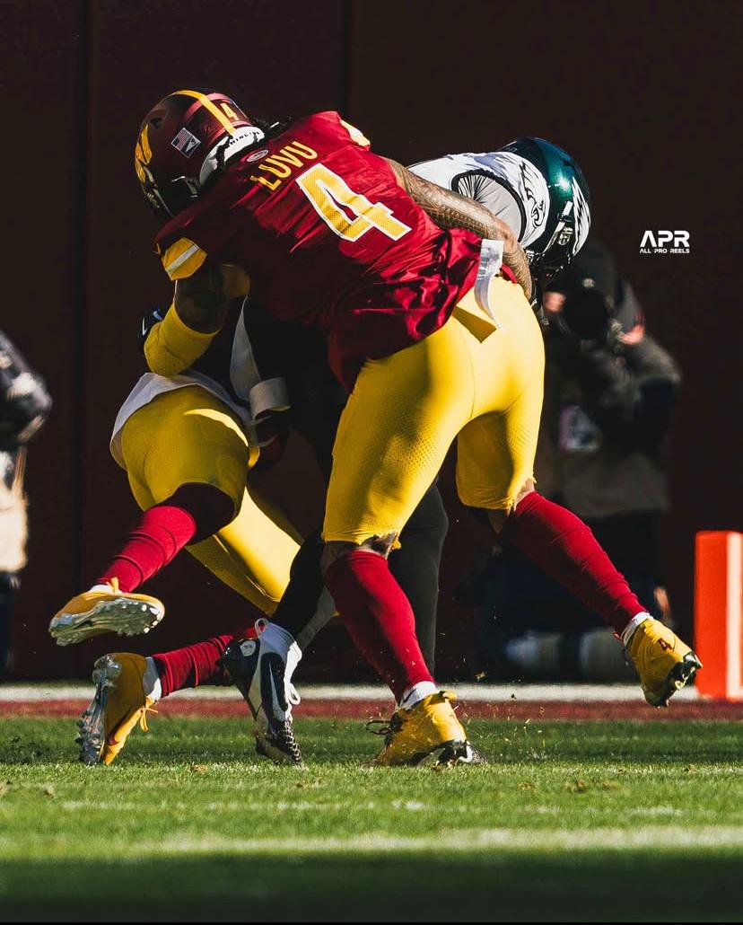 Frankie Luvu tackling